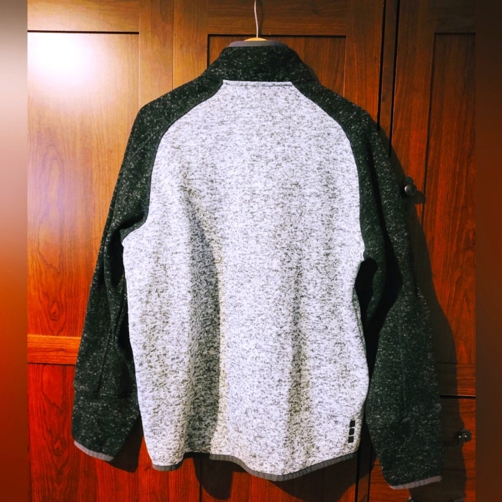 Glock 1/4 Zip Fleece Pullover Mens S Blk/Grey - Picture 2 of 11